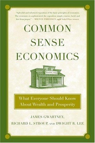 Common sense economics