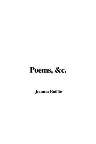 Poems, &c