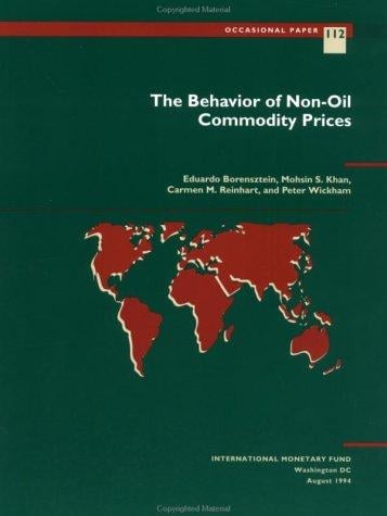The behavior of non-oil commodity prices