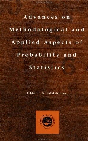 Advances on Methodological and Applied Aspects of Probability and Statistics
