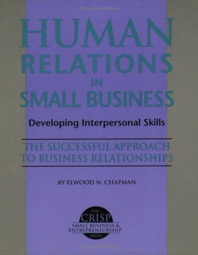 Human relations in small business