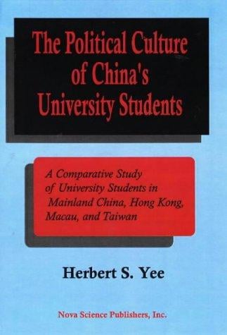The political culture of China's university students
