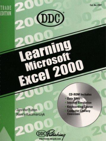 Learning Excel 2000