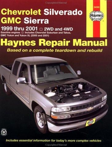 Haynes Chevrolet Silverado, GMC Sierra 1999-2001 Repair Manual