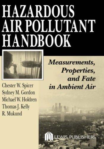 Hazardous Air Pollutant Handbook