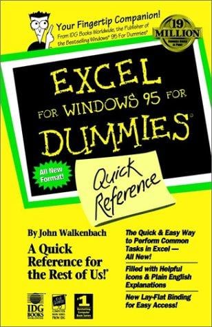 Excel for Windows 95 for dummies