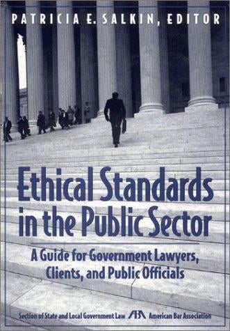 Ethical standards in the public sector