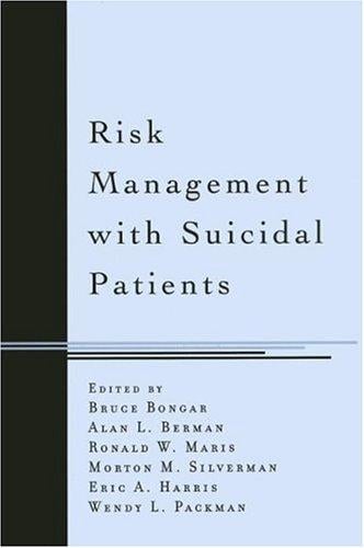 Risk management with suicidal patients