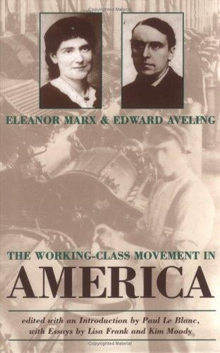 The working-class movement in America