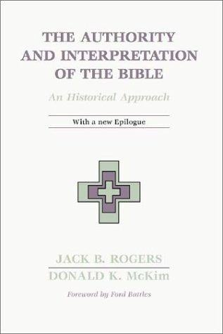 Authority and Interpretation of the Bible