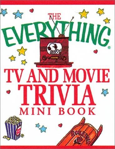 The everything TV and movie trivia mini book