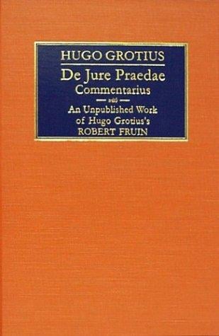 De Jure Pradae Commentarius