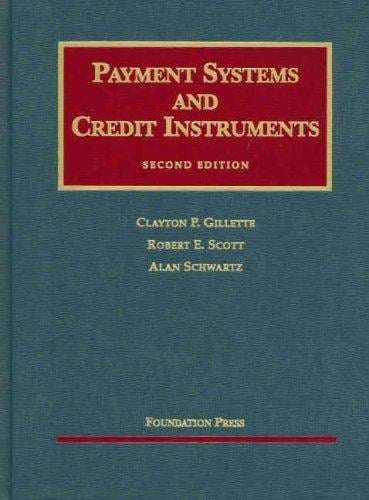 Payment systems and credit instruments