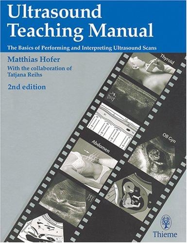 Ultrasound teaching manual