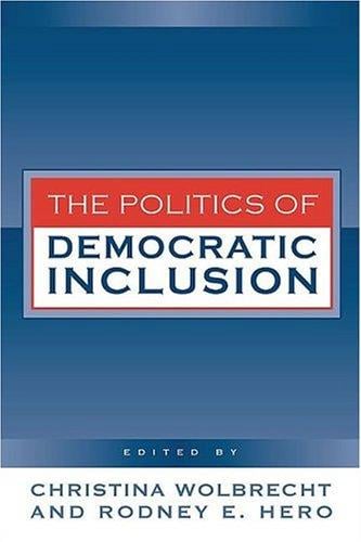 The politics of democratic inclusion