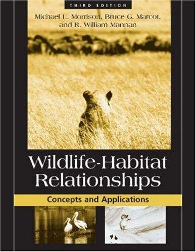 Wildlife-habitat relationships
