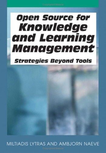 Open source for knowledge and learning management