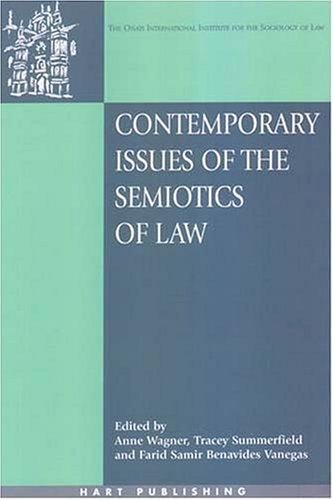 Contemporary issues of the semiotics of law