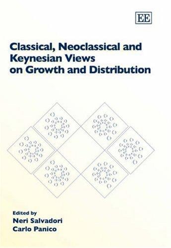 Classical, neo classical and Keynesian views on growth and distribution