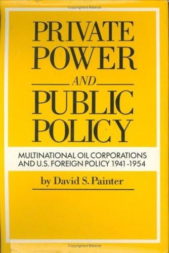 Private power and public policy