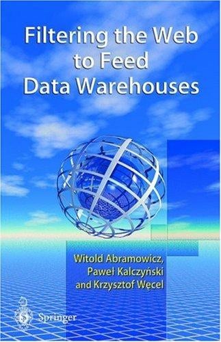 Filtering the Web to feed data warehouses