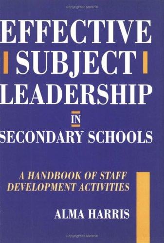 Effective subject leadership in secondary schools