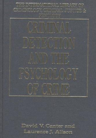 Criminal detection and the psychology of crime
