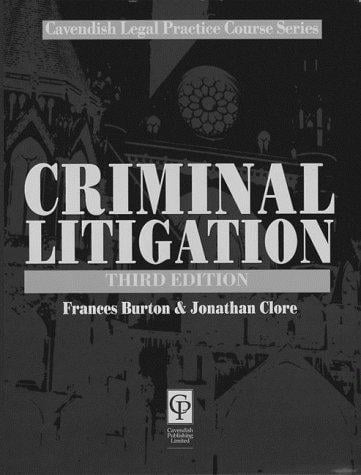 Criminal litigation