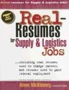 Real-resumes for supply & logistics jobs
