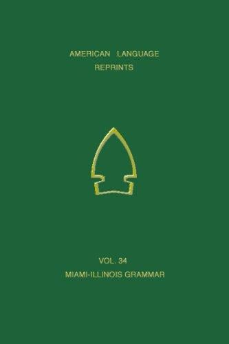 Elements of a Miami-Illinois grammar