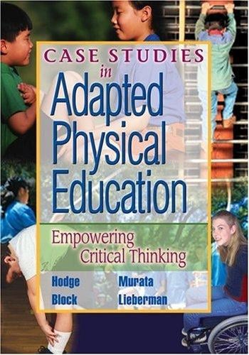 Case Studies in Adapted Physical Education