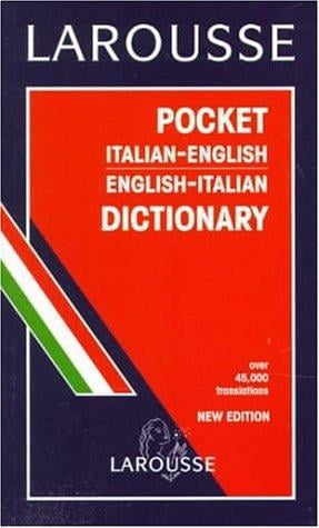 Larousse Pocket Italian-English English Italian Dictionary