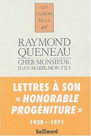 Cher monsieur-Jean-Marie mon fils