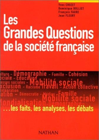 Les grandes questions de la société française