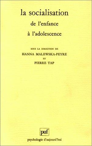 La Socialisation de l'enfance à l'adolescence