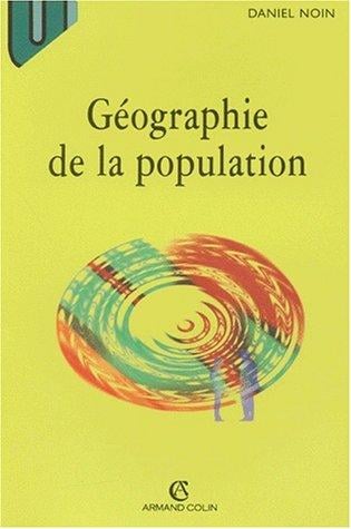 Geographie de la population sixième édition