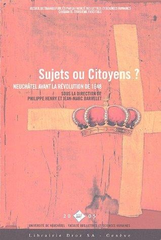 Sujets ou citoyens