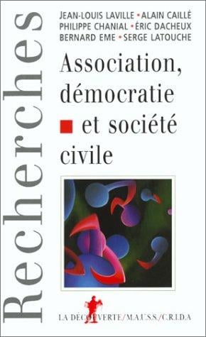 Association et démocratie