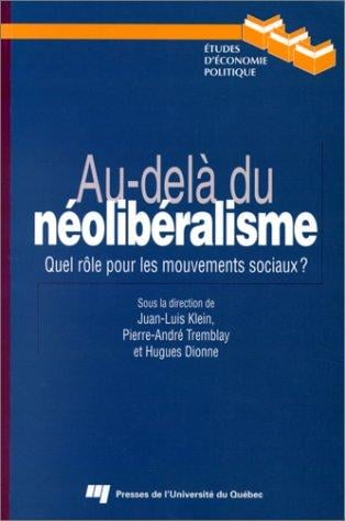 Au-delà du néolibéralisme