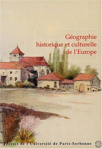 Géographie historique et culturelle de l'Europe