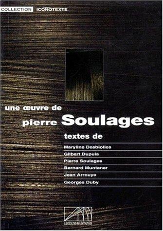 Une œuvre de Pierre Soulages