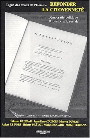 Refonder la citoyenneté