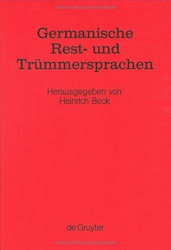 Germanische Rest- und Trümmersprachen