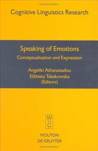 Speaking of emotions