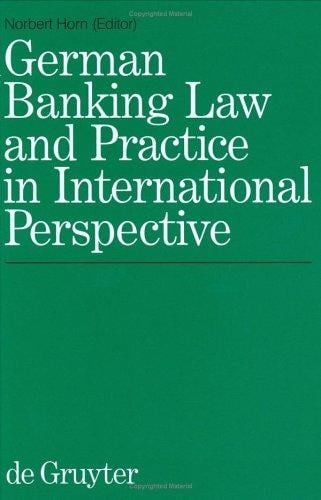 German banking law and practice in international perspective