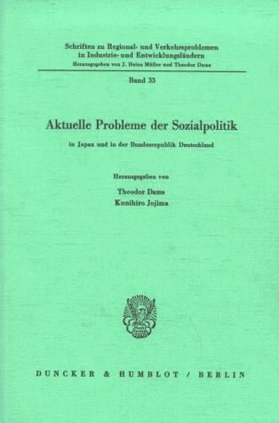 Aktuelle Probleme der Sozialpolitik