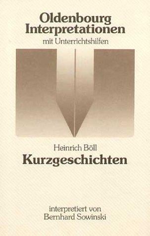 Heinrich Böll, Kurzgeschichten