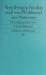 Vom ewigen Frieden und vom Wohlstand der Nationen