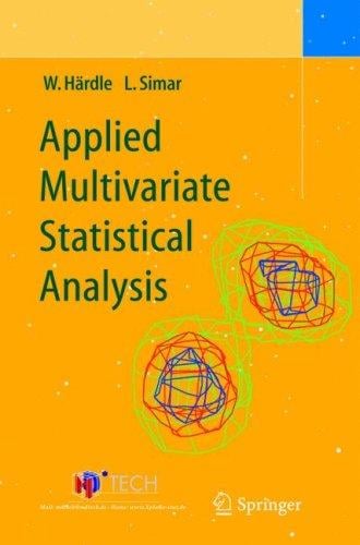 Applied multivariate statistical analysis