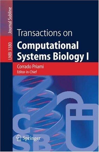 Transactions on computational systems biology I